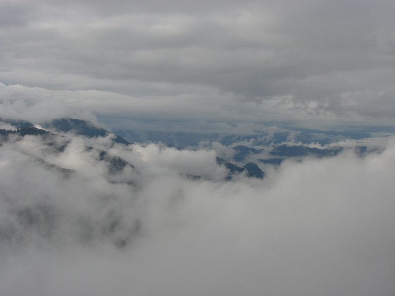 [Photograph: Morning view at Chopta]